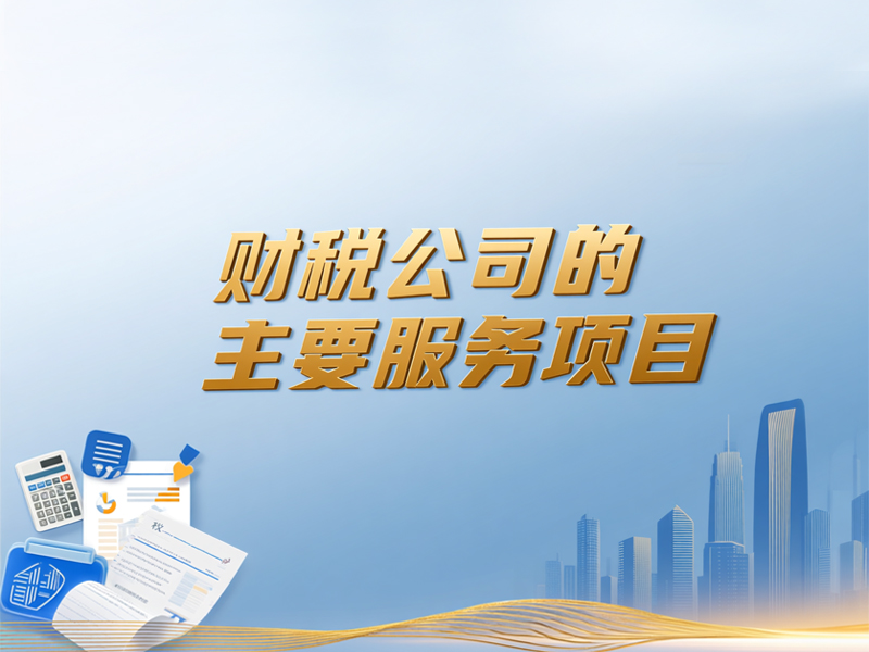 财税公司服务全解析：您的企业成长不可或缺的专家指南