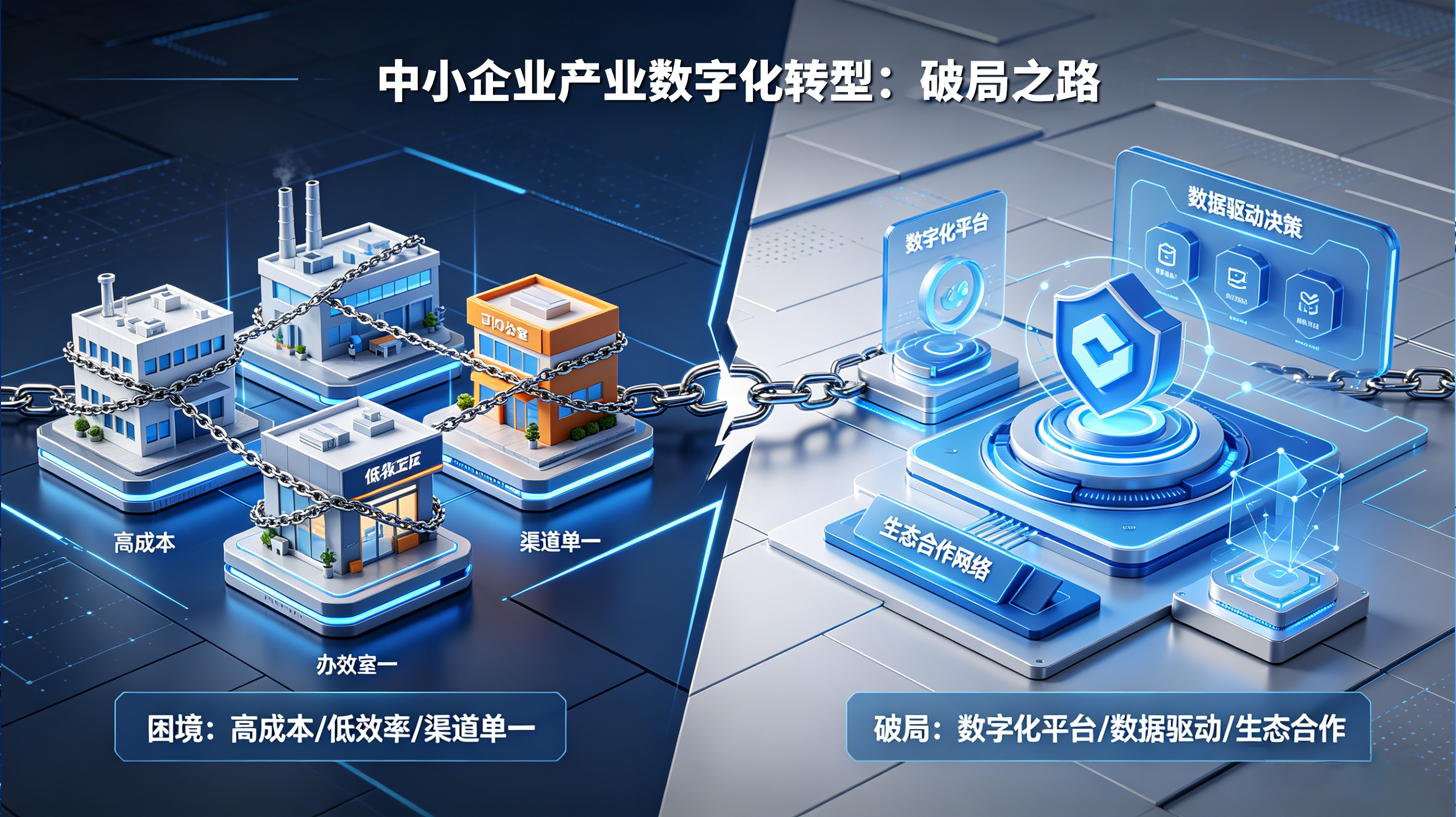 深度剖析中小企业数字化转型痛点与全方位解决方案