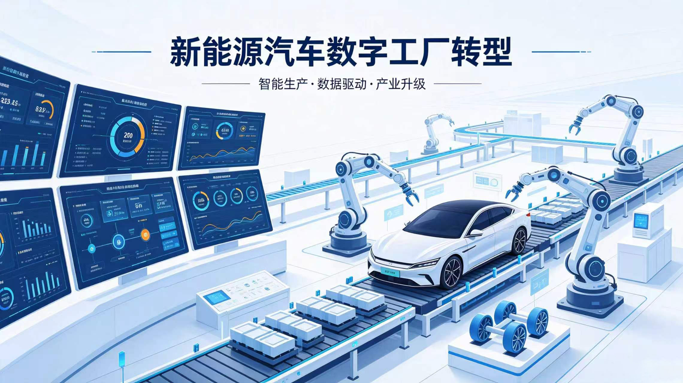 新能源汽车数字工厂转型路径：整车与零部件落地指南